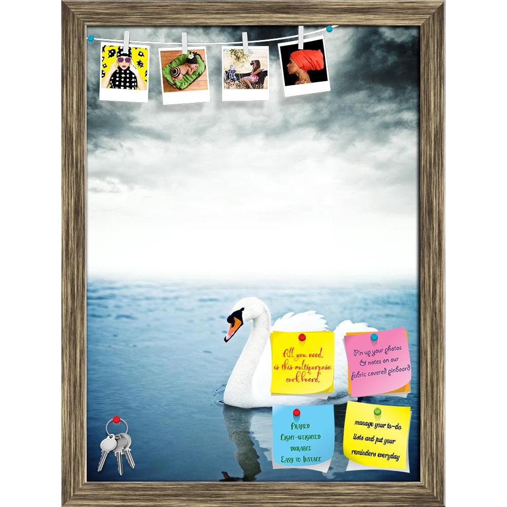 ArtzFolio Swan Floating On The Surface Of A Lake Printed Bulletin Board Notice Pin Board Soft Board | Framed-Bulletin Boards Framed-AZ5006258BLB_FR_RF_R-0-Image Code 5006258 Vishnu Image Folio Pvt Ltd, IC 5006258, ArtzFolio, Bulletin Boards Framed, Birds, Photography, swan, floating, on, the, surface, of, a, lake, printed, bulletin, board, notice, pin, soft, framed, mute, cygnus, olor, calm, bird, white, sunrise, peace, one, love, solitary, misty, reflection, mist, quiet, dawn, tranquility, nature, single, 