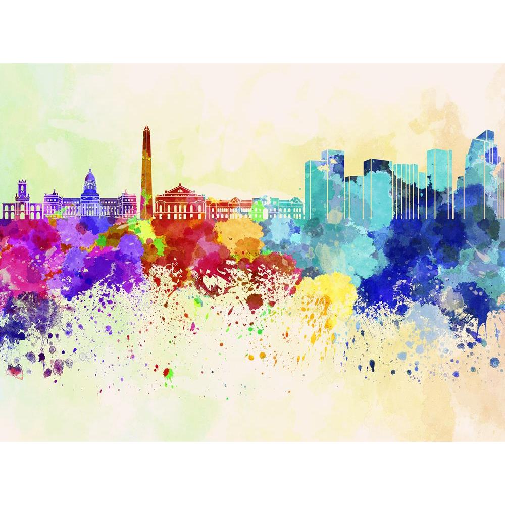 ArtzFolio Skyline of Buenos Aires, Capital City of Argentina Unframed Premium Canvas Painting-Paintings Unframed Premium-AZ5006263ART_UN_RF_R-0-Image Code 5006263 Vishnu Image Folio Pvt Ltd, IC 5006263, ArtzFolio, Paintings Unframed Premium, Places, Fine Art Reprint, skyline, of, buenos, aires, capital, city, argentina, unframed, premium, canvas, painting, large, size, print, wall, for, living, room, without, frame, decorative, poster, art, pitaara, box, drawing, photography, amazonbasics, big, kids, design