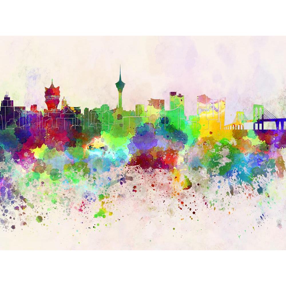 ArtzFolio Macau Skyline in Watercolor Canvas Painting-Paintings MDF Framing-AZ5006265ART_UN_RF_R-0-Image Code 5006265 Vishnu Image Folio Pvt Ltd, IC 5006265, ArtzFolio, Paintings MDF Framing, Places, Fine Art Reprint, macau, skyline, in, watercolor, canvas, painting, framed, print, wall, for, living, room, with, frame, poster, pitaara, box, large, size, drawing, art, split, big, office, reception, photography, of, kids, panel, designer, decorative, amazonbasics, reprint, small, bedroom, on, scenery, china, 