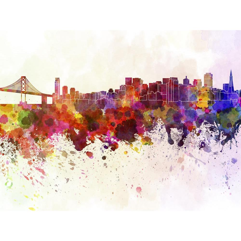 ArtzFolio San Francisco Skyline, Northern California, USA Peel & Stick Vinyl Wall Sticker-Laminated Wall Stickers-AZ5006271ART_UN_RF_R-0-Image Code 5006271 Vishnu Image Folio Pvt Ltd, IC 5006271, ArtzFolio, Laminated Wall Stickers, Places, Fine Art Reprint, san, francisco, skyline, northern, california, usa, peel, stick, vinyl, wall, sticker, for, bedroom, large, size, decal, drawing, room, living, decorative, big, waterproof, home, office, reception, pitaara, box, designer, prints, kids, pvc, amazonbasics,