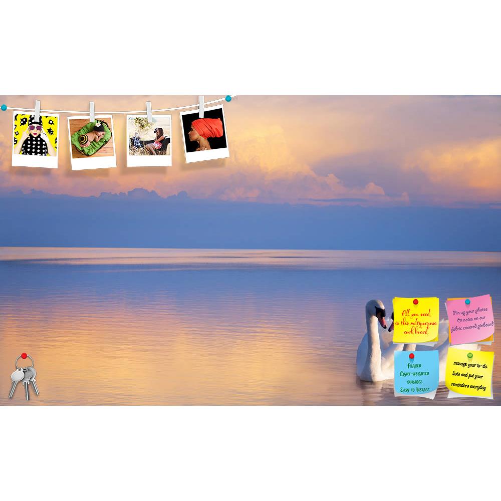 ArtzFolio Two White Swans On A Lake Printed Bulletin Board Notice Pin Board Soft Board | Frameless-Bulletin Boards Frameless-AZ5006274BLB_FL_RF_R-0-Image Code 5006274 Vishnu Image Folio Pvt Ltd, IC 5006274, ArtzFolio, Bulletin Boards Frameless, Birds, Photography, two, white, swans, on, a, lake, printed, bulletin, board, notice, pin, soft, frameless, background, beautiful, beauty, bird, blue, bright, calm, day, elegant, graceful, landscape, light, love, lovely, mirror, mist, morning, nature, peace, peaceful