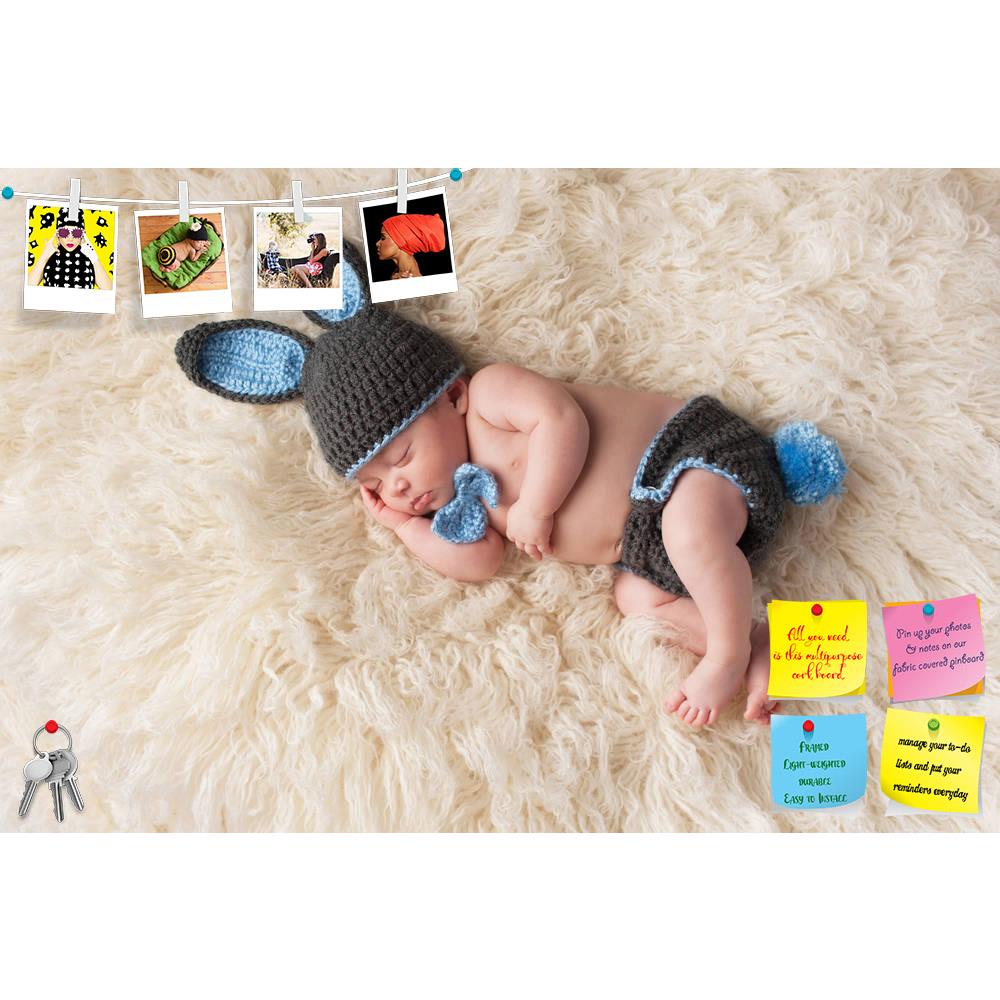 ArtzFolio Portrait of a Newborn Baby D3 Printed Bulletin Board Notice Pin Board Soft Board | Frameless-Bulletin Boards Frameless-AZ5006275BLB_FL_RF_R-0-Image Code 5006275 Vishnu Image Folio Pvt Ltd, IC 5006275, ArtzFolio, Bulletin Boards Frameless, Kids, Photography, portrait, of, a, newborn, baby, d3, printed, bulletin, board, notice, pin, soft, frameless, bunny, costume, ears, rabbit, sleep, sleeping, hat, easter, nap, napping, relaxing, relax, cute, adorable, human, innocence, innocent, flokati, sheepski
