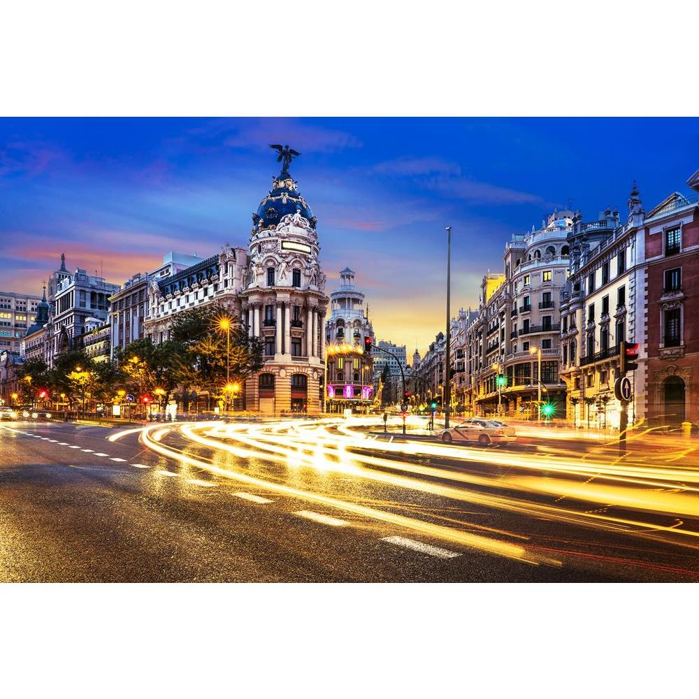 ArtzFolio Traffic Lights on Gran Via Street in Madrid, Spain D2 Canvas Painting-Paintings MDF Framing-AZ5006279ART_UN_RF_R-0-Image Code 5006279 Vishnu Image Folio Pvt Ltd, IC 5006279, ArtzFolio, Paintings MDF Framing, Places, Photography, traffic, lights, on, gran, via, street, in, madrid, spain, d2, canvas, painting, framed, print, wall, for, living, room, with, frame, poster, pitaara, box, large, size, drawing, art, split, big, office, reception, of, kids, panel, designer, decorative, amazonbasics, reprin