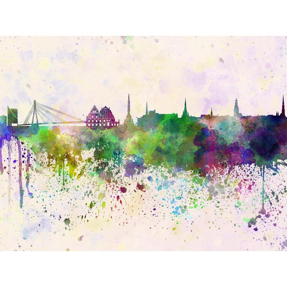 ArtzFolio Riga Skyline, Capital City of Latvia Peel & Stick Vinyl Wall Sticker-Laminated Wall Stickers-AZ5006280ART_UN_RF_R-0-Image Code 5006280 Vishnu Image Folio Pvt Ltd, IC 5006280, ArtzFolio, Laminated Wall Stickers, Places, Fine Art Reprint, riga, skyline, capital, city, of, latvia, peel, stick, vinyl, wall, sticker, for, bedroom, large, size, decal, drawing, room, living, decorative, big, waterproof, home, office, reception, pitaara, box, designer, prints, kids, pvc, amazonbasics, washable, abstract, 