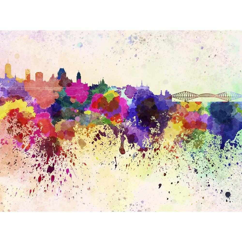 ArtzFolio Quebec, eastern Canada, Skyline in Watercolor Canvas Painting-Paintings MDF Framing-AZ5006281ART_UN_RF_R-0-Image Code 5006281 Vishnu Image Folio Pvt Ltd, IC 5006281, ArtzFolio, Paintings MDF Framing, Places, Fine Art Reprint, quebec, eastern, canada, skyline, in, watercolor, canvas, painting, framed, print, wall, for, living, room, with, frame, poster, pitaara, box, large, size, drawing, art, split, big, office, reception, photography, of, kids, panel, designer, decorative, amazonbasics, reprint, 