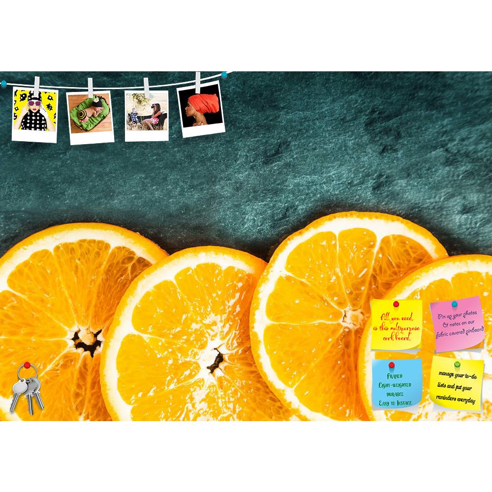 ArtzFolio Colorful Fruits on a Textured Slate Printed Bulletin Board Notice Pin Board Soft Board | Frameless-Bulletin Boards Frameless-AZ5006286BLB_FL_RF_R-0-Image Code 5006286 Vishnu Image Folio Pvt Ltd, IC 5006286, ArtzFolio, Bulletin Boards Frameless, Food & Beverage, Photography, colorful, fruits, on, a, textured, slate, printed, bulletin, board, notice, pin, soft, frameless, citrus, dessert, fresh, fruit, healthy, juicy, orange, organic, sweet, tangy, vitamin, c, ripe, sliced, diet, nutrition, border, 