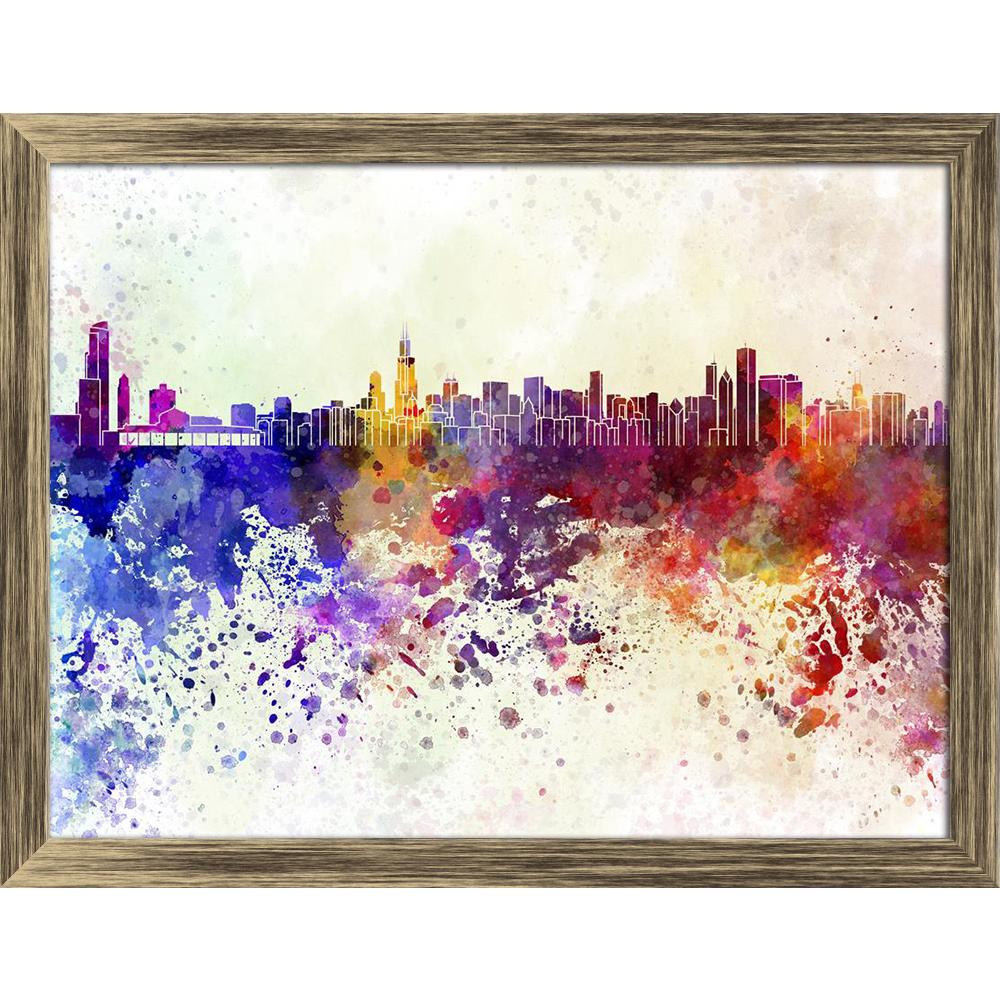 ArtzFolio Chicago, USA, Skyline in Watercolor Canvas Painting-Paintings Wooden Framing-AZ5006289ART_FR_RF_R-0-Image Code 5006289 Vishnu Image Folio Pvt Ltd, IC 5006289, ArtzFolio, Paintings Wooden Framing, Places, Fine Art Reprint, chicago, usa, skyline, in, watercolor, canvas, painting, framed, print, wall, for, living, room, with, frame, poster, pitaara, box, large, size, drawing, art, split, big, office, reception, photography, of, kids, panel, designer, decorative, amazonbasics, reprint, small, bedroom,
