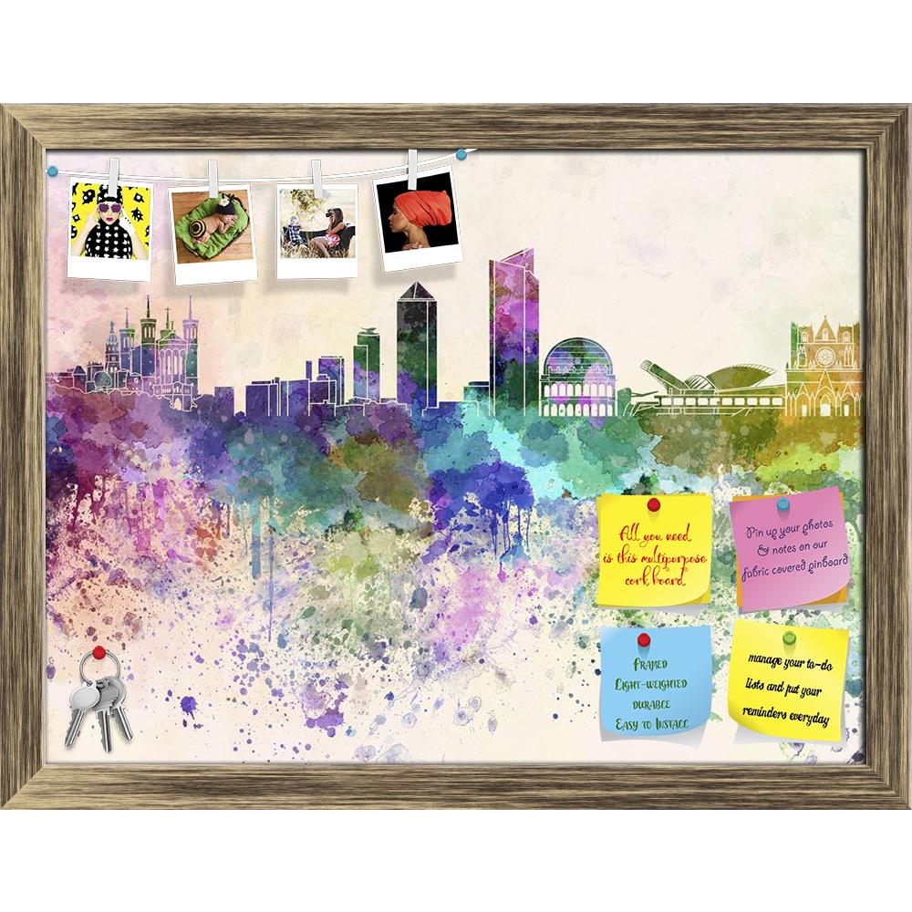ArtzFolio Lyon Skyline, City in France's Rhône Alpes region Printed Bulletin Board Notice Pin Board Soft Board | Framed-Bulletin Boards Framed-AZ5006290BLB_FR_RF_R-0-Image Code 5006290 Vishnu Image Folio Pvt Ltd, IC 5006290, ArtzFolio, Bulletin Boards Framed, Places, Fine Art Reprint, lyon, skyline, city, in, france's, rhône, alpes, region, printed, bulletin, board, notice, pin, soft, framed, france, europe, watercolor, background, abstract, paint, color, splash, colorful, art, texture, grunge, paper, ink, 