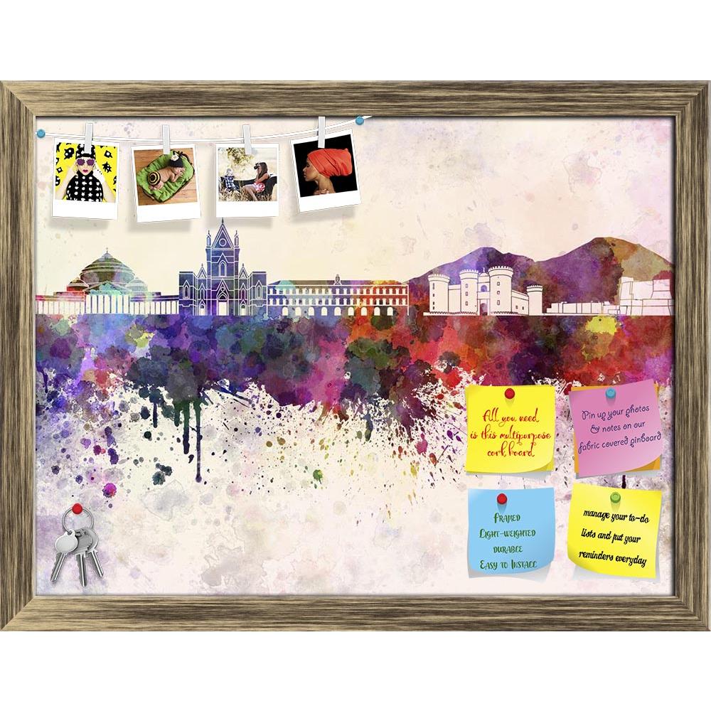 ArtzFolio Naples Skyline, City in Southern Italy Printed Bulletin Board Notice Pin Board Soft Board | Framed-Bulletin Boards Framed-AZ5006291BLB_FR_RF_R-0-Image Code 5006291 Vishnu Image Folio Pvt Ltd, IC 5006291, ArtzFolio, Bulletin Boards Framed, Places, Fine Art Reprint, naples, skyline, city, in, southern, italy, printed, bulletin, board, notice, pin, soft, framed, europe, watercolor, background, abstract, paint, color, splash, colorful, art, texture, grunge, paper, ink, illustration, bright, vintage, s