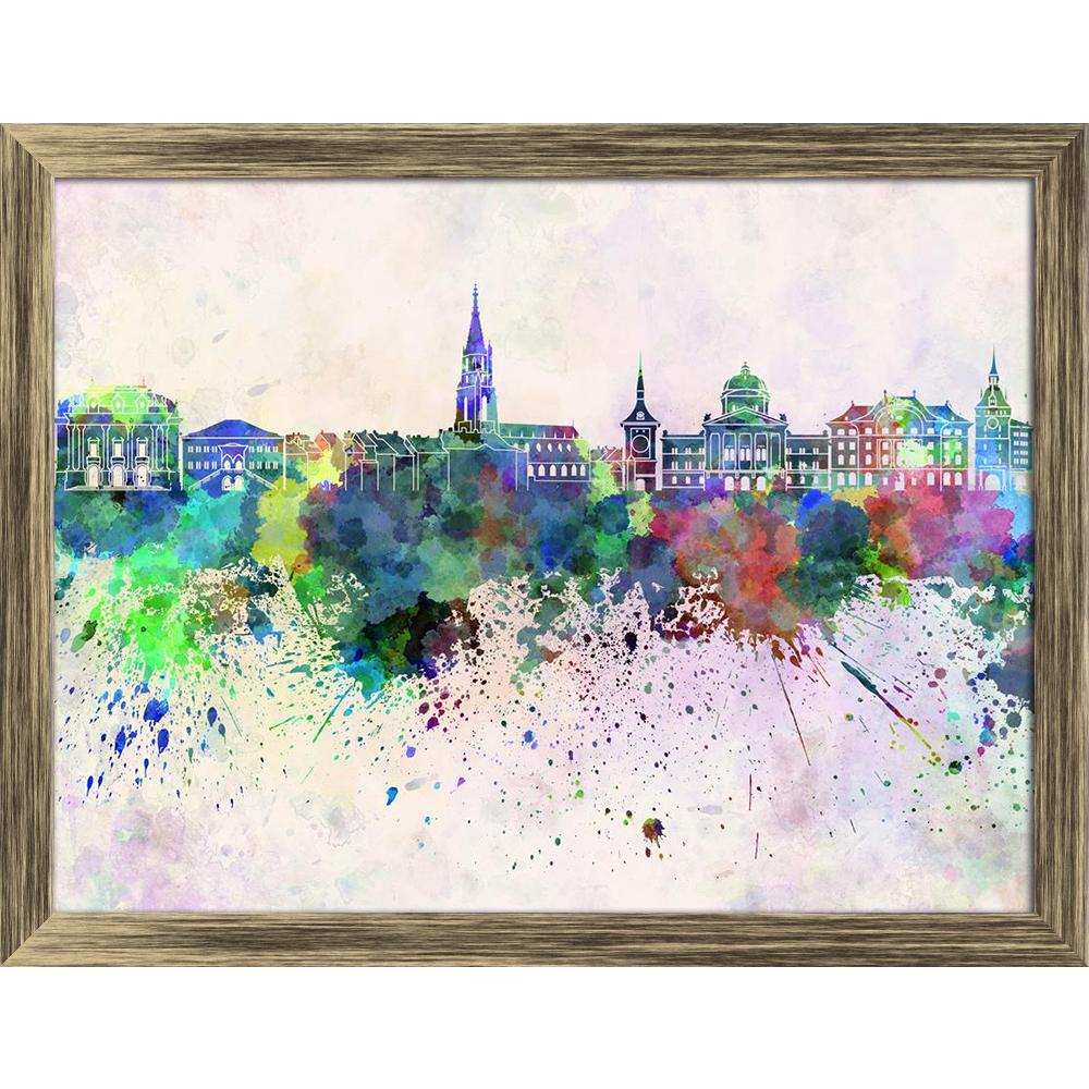 ArtzFolio Skyline of Bern, Capital City of Switzerland Canvas Painting-Paintings Wooden Framing-AZ5006293ART_FR_RF_R-0-Image Code 5006293 Vishnu Image Folio Pvt Ltd, IC 5006293, ArtzFolio, Paintings Wooden Framing, Places, Fine Art Reprint, skyline, of, bern, capital, city, switzerland, canvas, painting, framed, print, wall, for, living, room, with, frame, poster, pitaara, box, large, size, drawing, art, split, big, office, reception, photography, kids, panel, designer, decorative, amazonbasics, reprint, sm