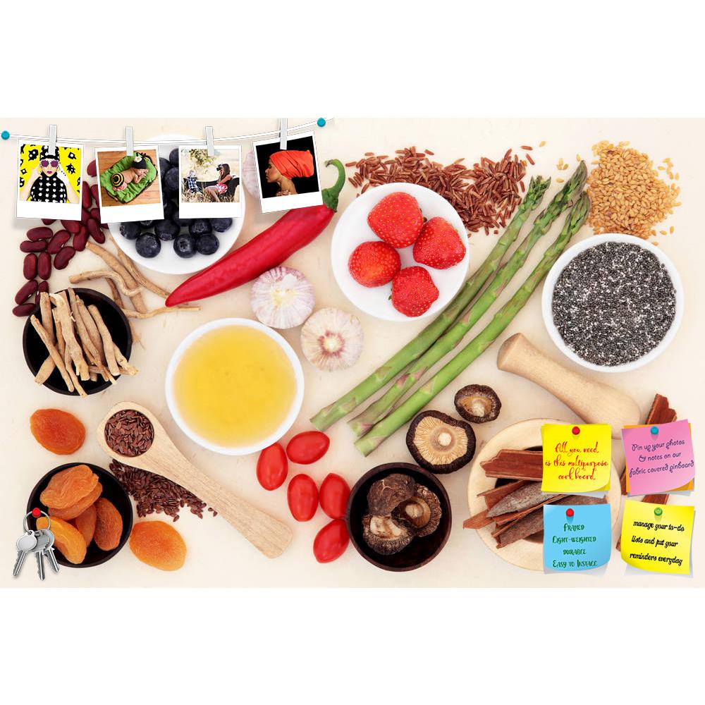 ArtzFolio Artwork of Super Foods Printed Bulletin Board Notice Pin Board Soft Board | Frameless-Bulletin Boards Frameless-AZ5006294BLB_FL_RF_R-0-Image Code 5006294 Vishnu Image Folio Pvt Ltd, IC 5006294, ArtzFolio, Bulletin Boards Frameless, Food & Beverage, Photography, artwork, of, super, foods, printed, bulletin, board, notice, pin, soft, frameless, food, superfood, health, diet, natural, organic, nutrition, nutritious, vegetarian, vegan, antioxidant, abstract, vitamin, fresh, dried, ingredient, selectio