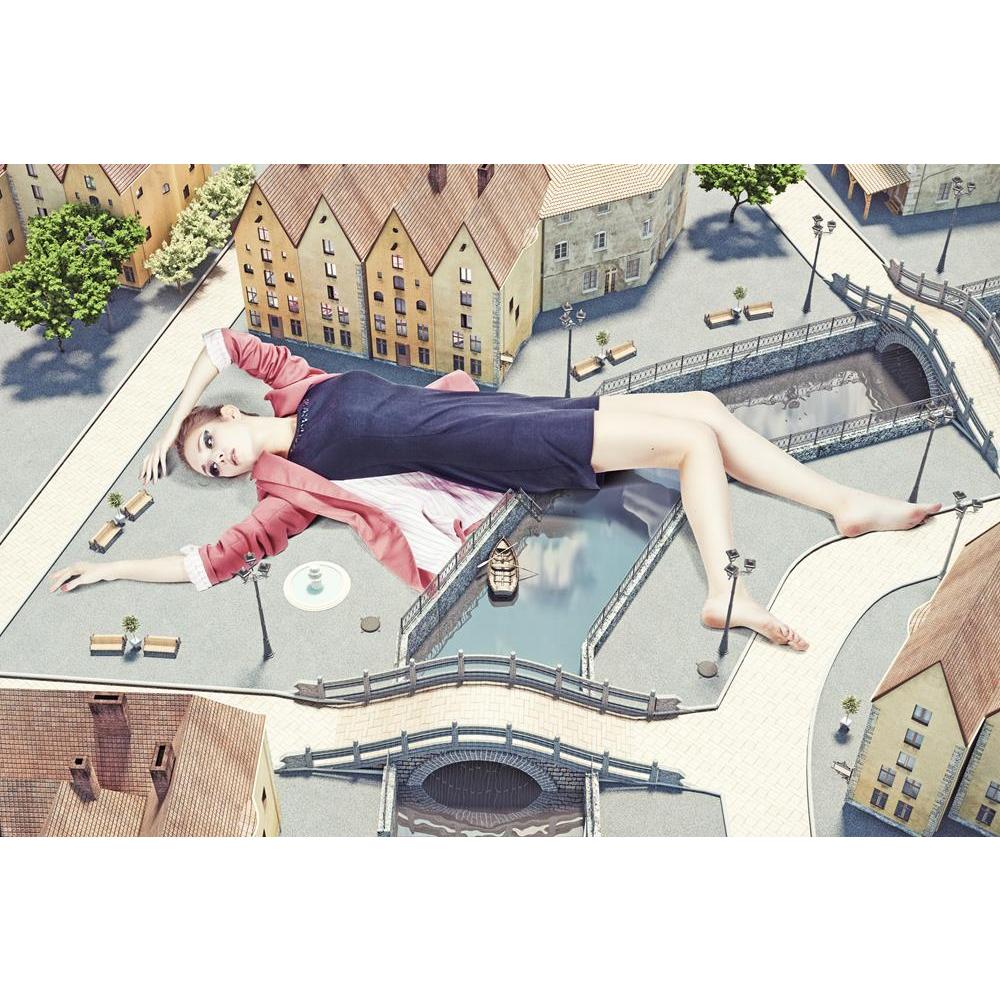 ArtzFolio Woman On City Streets Peel & Stick Vinyl Wall Sticker-Laminated Wall Stickers-AZ5006298ART_UN_RF_R-0-Image Code 5006298 Vishnu Image Folio Pvt Ltd, IC 5006298, ArtzFolio, Laminated Wall Stickers, Conceptual, Fashion, Figurative, Photography, woman, on, city, streets, peel, stick, vinyl, wall, sticker, for, bedroom, large, size, decal, drawing, room, living, decorative, big, waterproof, home, office, reception, pitaara, box, designer, prints, kids, pvc, amazonbasics, washable, abstract, self, adhes