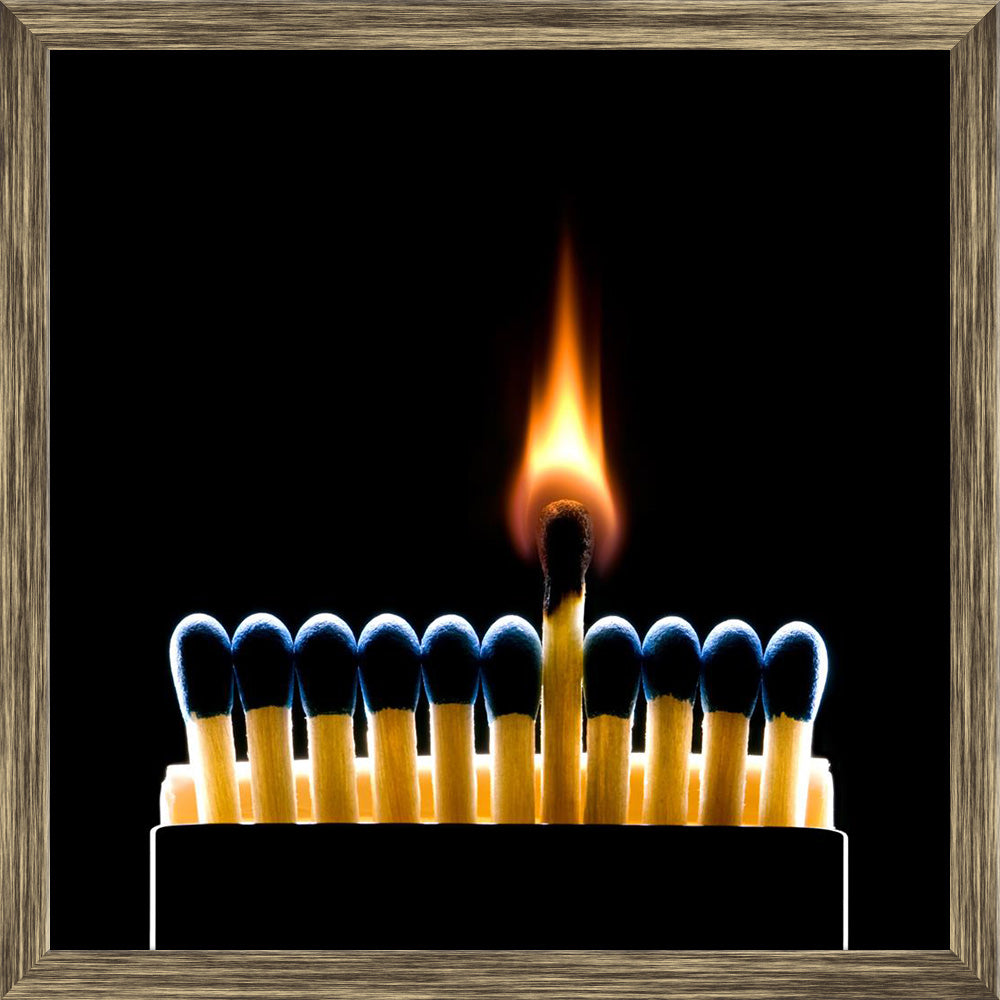ArtzFolio Match Burns Canvas Painting-Paintings Wooden Framing-AZ5006303ART_FR_RF_R-0-Image Code 5006303 Vishnu Image Folio Pvt Ltd, IC 5006303, ArtzFolio, Paintings Wooden Framing, Conceptual, Photography, match, burns, canvas, painting, framed, print, wall, for, living, room, with, frame, poster, pitaara, box, large, size, drawing, art, split, big, office, reception, of, kids, panel, designer, decorative, amazonbasics, reprint, small, bedroom, on, scenery, fire, lit, matches, light, flame, hot, heat, nobo