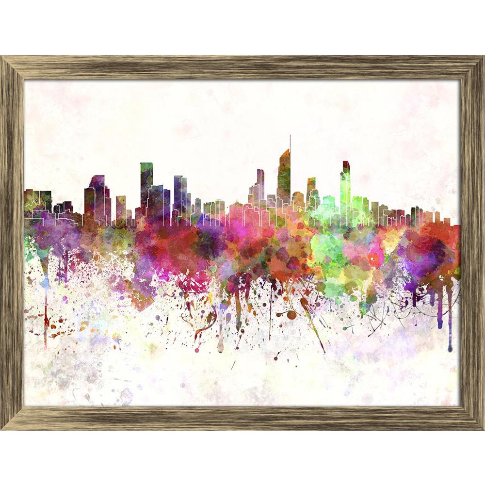 ArtzFolio Gold Coast, Australia, Skyline in Watercolor Canvas Painting-Paintings Wooden Framing-AZ5006310ART_FR_RF_R-0-Image Code 5006310 Vishnu Image Folio Pvt Ltd, IC 5006310, ArtzFolio, Paintings Wooden Framing, Places, Fine Art Reprint, gold, coast, australia, skyline, in, watercolor, canvas, painting, framed, print, wall, for, living, room, with, frame, poster, pitaara, box, large, size, drawing, art, split, big, office, reception, photography, of, kids, panel, designer, decorative, amazonbasics, repri
