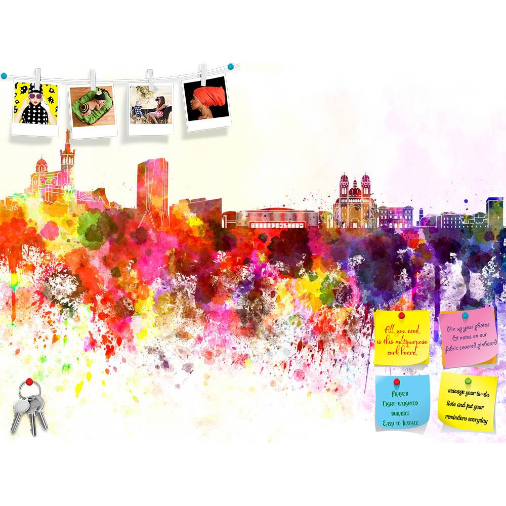 ArtzFolio Marseilles Skyline, a port city in Southern France Printed Bulletin Board Notice Pin Board Soft Board | Frameless-Bulletin Boards Frameless-AZ5006312BLB_FL_RF_R-0-Image Code 5006312 Vishnu Image Folio Pvt Ltd, IC 5006312, ArtzFolio, Bulletin Boards Frameless, Places, Fine Art Reprint, marseilles, skyline, a, port, city, in, southern, france, printed, bulletin, board, notice, pin, soft, frameless, europe, watercolor, background, abstract, paint, color, splash, colorful, art, texture, grunge, paper,