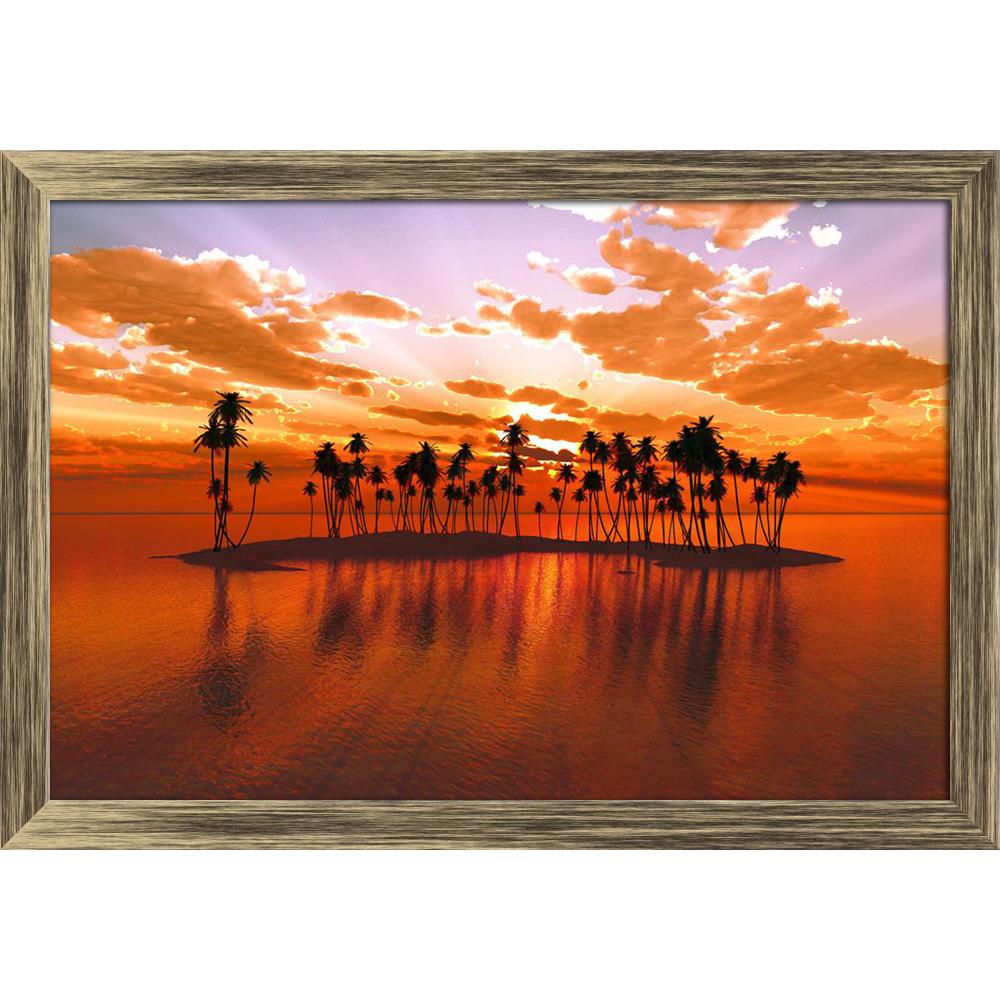 ArtzFolio Coconut Palms At Red Sunset Rays Over Tropic Atoll Canvas Painting-Paintings Wooden Framing-AZ5006314ART_FR_RF_R-0-Image Code 5006314 Vishnu Image Folio Pvt Ltd, IC 5006314, ArtzFolio, Paintings Wooden Framing, Landscapes, Photography, coconut, palms, at, red, sunset, rays, over, tropic, atoll, canvas, painting, framed, print, wall, for, living, room, with, frame, poster, pitaara, box, large, size, drawing, art, split, big, office, reception, of, kids, panel, designer, decorative, amazonbasics, re