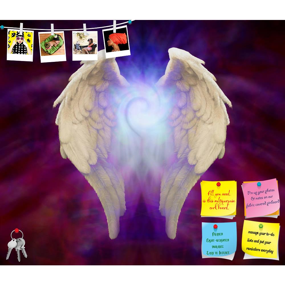 ArtzFolio Angel Wings & Universal Spiral Printed Bulletin Board Notice Pin Board Soft Board | Frameless-Bulletin Boards Frameless-AZ5006325BLB_FL_RF_R-0-Image Code 5006325 Vishnu Image Folio Pvt Ltd, IC 5006325, ArtzFolio, Bulletin Boards Frameless, Fantasy, Surrealism, Digital Art, angel, wings, universal, spiral, printed, bulletin, board, notice, pin, soft, frameless, background, healing, angelic, divine, heaven, heavenly, reiki, peace, love, gentle, caring, spiritual, spirit, heal, beautiful, concept, is