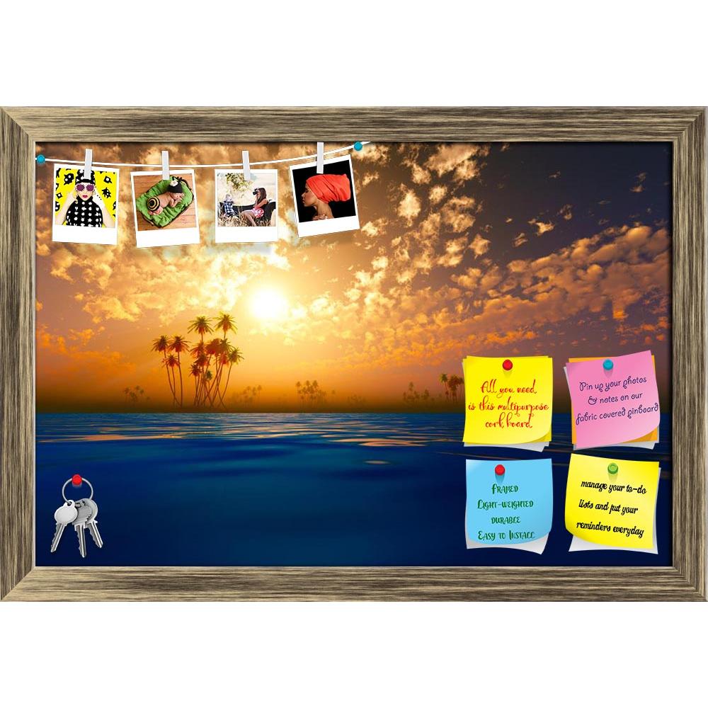 ArtzFolio Gold Sunset In Clouds Over Coconut Tropic Islands Printed Bulletin Board Notice Pin Board Soft Board | Framed-Bulletin Boards Framed-AZ5006329BLB_FR_RF_R-0-Image Code 5006329 Vishnu Image Folio Pvt Ltd, IC 5006329, ArtzFolio, Bulletin Boards Framed, Landscapes, Photography, gold, sunset, in, clouds, over, coconut, tropic, islands, printed, bulletin, board, notice, pin, soft, framed, beaches, cloud, sun, purple, violet, spa, corona, leisure, day, night, caribbean, maui, fiji, thailand, hawaii, sunr