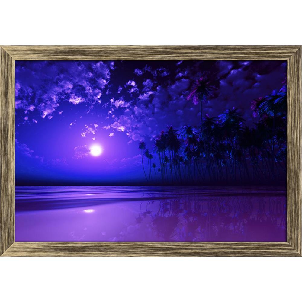 ArtzFolio Full Purple Moon Over Coconut Island At Tropic Sea Canvas Painting-Paintings Wooden Framing-AZ5006330ART_FR_RF_R-0-Image Code 5006330 Vishnu Image Folio Pvt Ltd, IC 5006330, ArtzFolio, Paintings Wooden Framing, Landscapes, Photography, full, purple, moon, over, coconut, island, at, tropic, sea, canvas, painting, framed, print, wall, for, living, room, with, frame, poster, pitaara, box, large, size, drawing, art, split, big, office, reception, of, kids, panel, designer, decorative, amazonbasics, re