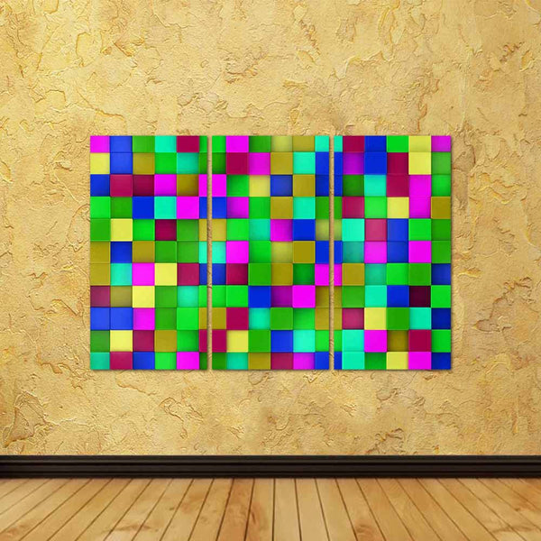 ArtzFolio Colored Cubes Mosaic Split Art Painting Panel on Sunboard-Split Art Panels-AZ5006331SPL_FR_RF_R-0-Image Code 5006331 Vishnu Image Folio Pvt Ltd, IC 5006331, ArtzFolio, Split Art Panels, Abstract, Digital Art, colored, cubes, mosaic, split, art, painting, panel, on, sunboard, framed, canvas, print, wall, for, living, room, with, frame, poster, pitaara, box, large, size, drawing, big, office, reception, photography, of, kids, designer, decorative, amazonbasics, reprint, small, bedroom, scenery, wall