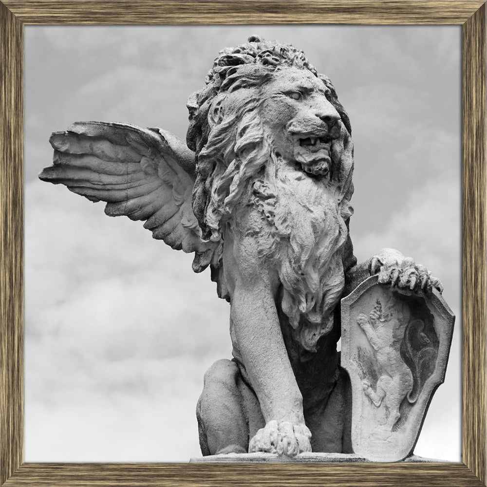 ArtzFolio Venetian Lion Sculpture in Asolo, Veneto, Italy Canvas Painting Synthetic Frame-Paintings Synthetic Framing-AZ5006337ART_FR_RF_R-0-Image Code 5006337 Vishnu Image Folio Pvt Ltd, IC 5006337, ArtzFolio, Paintings Synthetic Framing, Places, Vintage, Photography, venetian, lion, sculpture, in, asolo, veneto, italy, canvas, painting, synthetic, frame, framed, print, wall, for, living, room, with, poster, pitaara, box, large, size, drawing, art, split, big, office, reception, of, kids, panel, designer, 