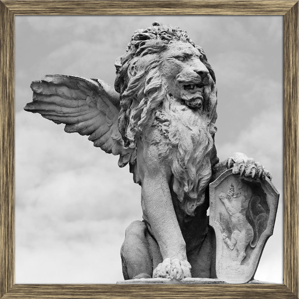 ArtzFolio Venetian Lion Sculpture in Asolo, Veneto, Italy Canvas Painting-Paintings Wooden Framing-AZ5006337ART_FR_RF_R-0-Image Code 5006337 Vishnu Image Folio Pvt Ltd, IC 5006337, ArtzFolio, Paintings Wooden Framing, Places, Vintage, Photography, venetian, lion, sculpture, in, asolo, veneto, italy, canvas, painting, framed, print, wall, for, living, room, with, frame, poster, pitaara, box, large, size, drawing, art, split, big, office, reception, of, kids, panel, designer, decorative, amazonbasics, reprint