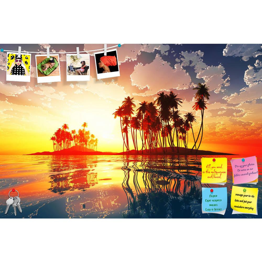 ArtzFolio Magic Sunset In Clouds Over Coconut Tropic Island Printed Bulletin Board Notice Pin Board Soft Board | Frameless-Bulletin Boards Frameless-AZ5006341BLB_FL_RF_R-0-Image Code 5006341 Vishnu Image Folio Pvt Ltd, IC 5006341, ArtzFolio, Bulletin Boards Frameless, Landscapes, Photography, magic, sunset, in, clouds, over, coconut, tropic, island, printed, bulletin, board, notice, pin, soft, frameless, islands, beaches, cloud, sun, purple, rays, corona, leisure, day, night, caribbean, maui, fiji, thailand