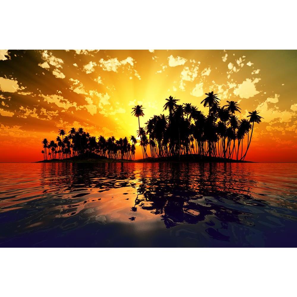 ArtzFolio Sun Rays Inside Coconut Island Canvas Painting-Paintings MDF Framing-AZ5006343ART_UN_RF_R-0-Image Code 5006343 Vishnu Image Folio Pvt Ltd, IC 5006343, ArtzFolio, Paintings MDF Framing, Landscapes, Photography, sun, rays, inside, coconut, island, canvas, painting, framed, print, wall, for, living, room, with, frame, poster, pitaara, box, large, size, drawing, art, split, big, office, reception, of, kids, panel, designer, decorative, amazonbasics, reprint, small, bedroom, on, scenery, islands, beach