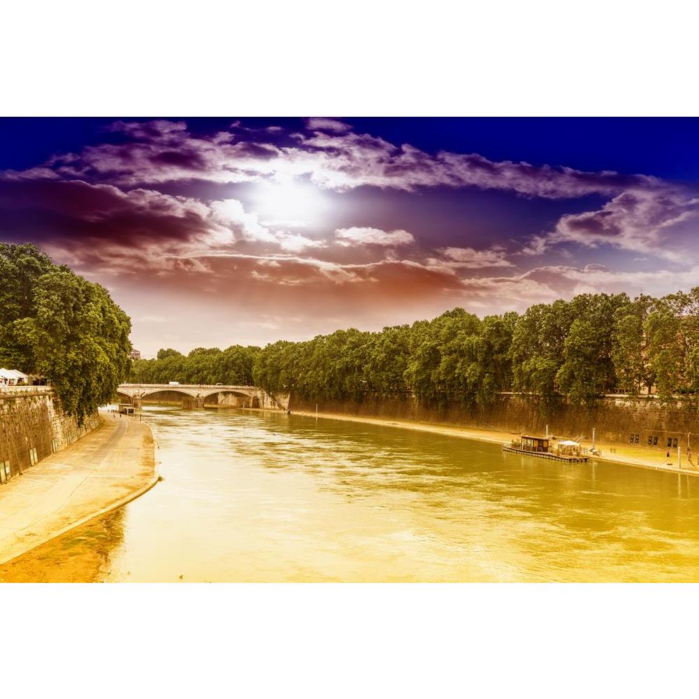 ArtzFolio The Tiber River In Rome, Italy D1 Unframed Premium Canvas Painting-Paintings Unframed Premium-AZ5006347ART_UN_RF_R-0-Image Code 5006347 Vishnu Image Folio Pvt Ltd, IC 5006347, ArtzFolio, Paintings Unframed Premium, Landscapes, Places, Photography, the, tiber, river, in, rome, italy, d1, unframed, premium, canvas, painting, large, size, print, wall, for, living, room, without, frame, decorative, poster, art, pitaara, box, drawing, amazonbasics, big, kids, designer, office, reception, reprint, bedro