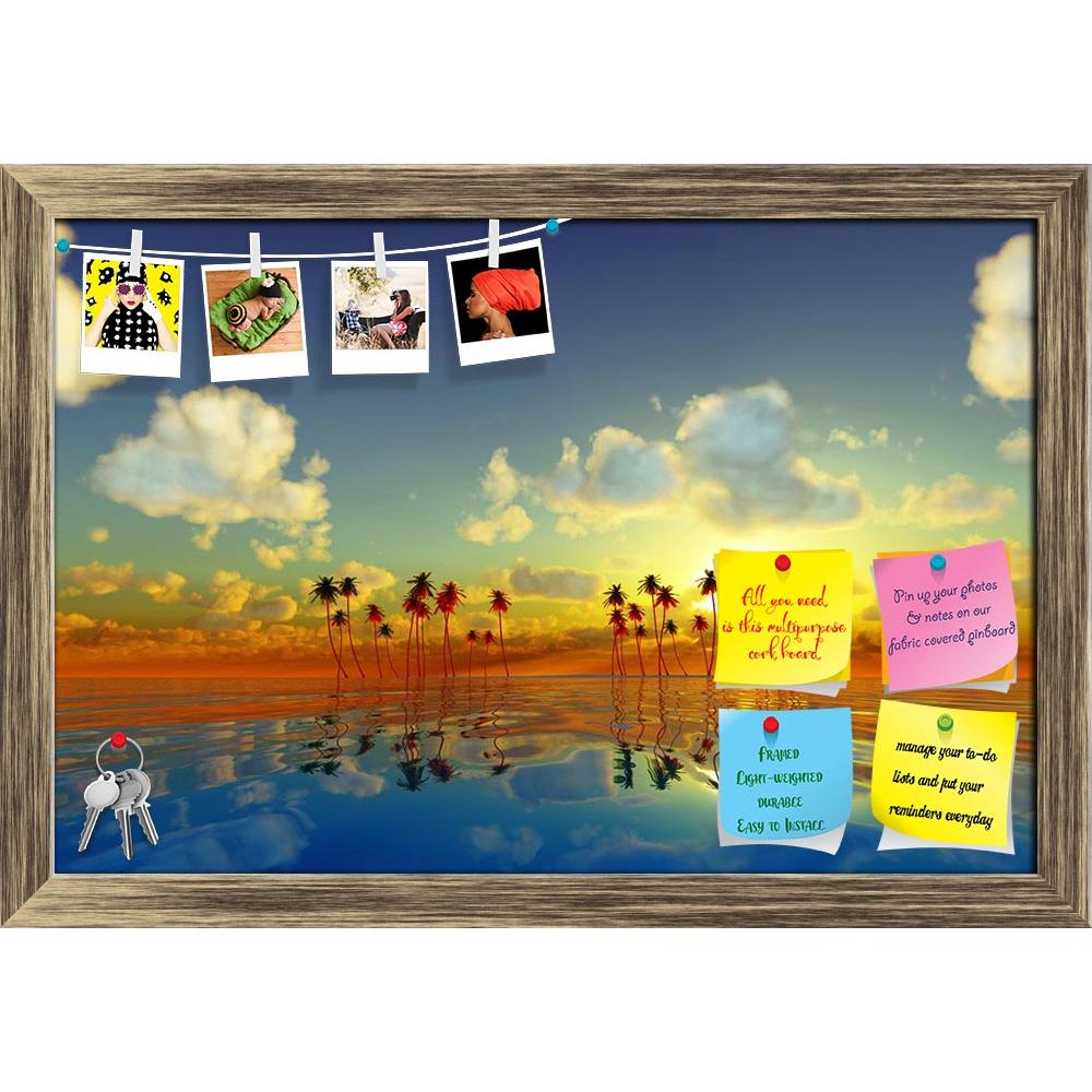 ArtzFolio Coconut Palms At Yellow Sunset Over Tropic Sea Printed Bulletin Board Notice Pin Board Soft Board | Framed-Bulletin Boards Framed-AZ5006353BLB_FR_RF_R-0-Image Code 5006353 Vishnu Image Folio Pvt Ltd, IC 5006353, ArtzFolio, Bulletin Boards Framed, Landscapes, Photography, coconut, palms, at, yellow, sunset, over, tropic, sea, printed, bulletin, board, notice, pin, soft, framed, palm, beach, tree, tropical, island, silhouette, clouds, fairy, paradise, landscape, sun, sky, trees, summer, ocean, sunri
