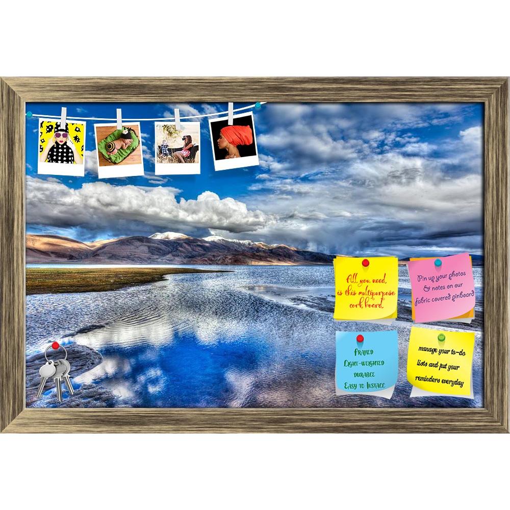 ArtzFolio Himalayan Mountain Lake in Ladakh, India Printed Bulletin Board Notice Pin Board Soft Board | Framed-Bulletin Boards Framed-AZ5006356BLB_FR_RF_R-0-Image Code 5006356 Vishnu Image Folio Pvt Ltd, IC 5006356, ArtzFolio, Bulletin Boards Framed, Landscapes, Places, Photography, himalayan, mountain, lake, in, ladakh, india, printed, bulletin, board, notice, pin, soft, framed, himalaya, himalayas, jammu, and, kashmir, north, tibet, tso, moriri, cloud, cloudiness, clouds, cloudy, day, daylight, hdr, hdri,