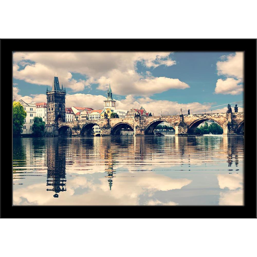 Vintage Image of Charles Bridge & Prague Castle Painting Poster Frame-Regular Art Framed-REG_FR-IC 5006358 IC 5006358, Ancient, Architecture, Automobiles, Cities, City Views, Culture, Ethnic, Gothic, Historical, Landmarks, Marble and Stone, Medieval, People, Places, Retro, Traditional, Transportation, Travel, Tribal, Urban, Vehicles, Vintage, World Culture, image, of, charles, bridge, prague, castle, painting, poster, frame, background, brick, building, city, cityscape, correction, czech, republic, effect, 