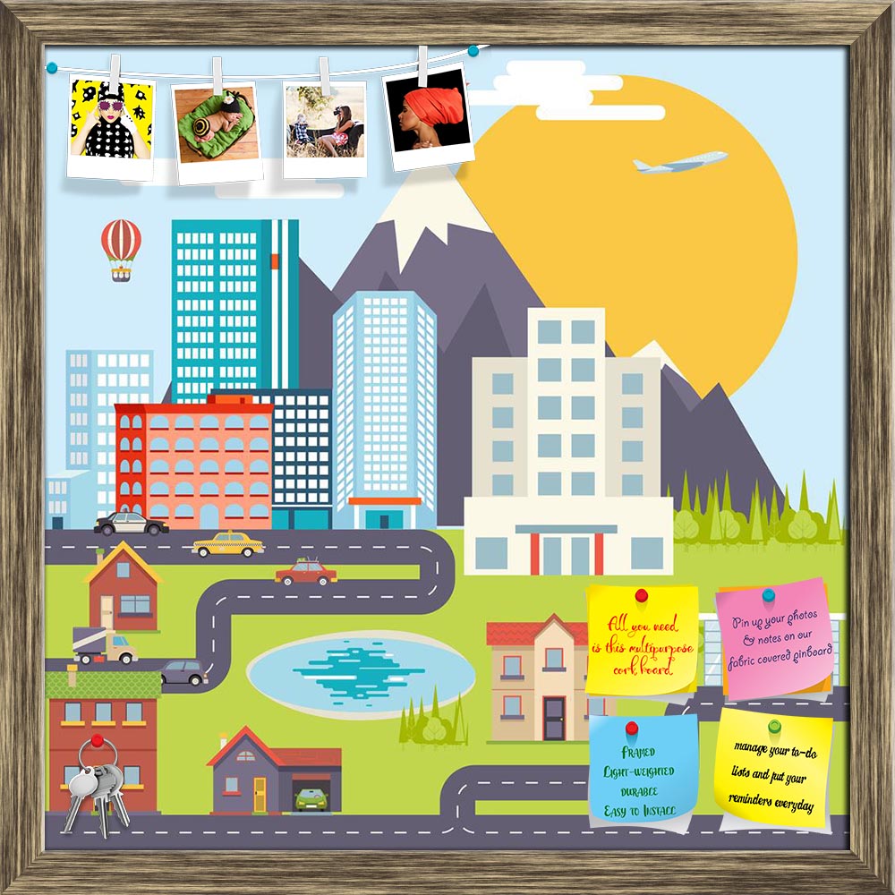 ArtzFolio Urban City Landscape Printed Bulletin Board Notice Pin Board Soft Board | Framed-Bulletin Boards Framed-AZ5006363BLB_FR_RF_R-0-Image Code 5006363 Vishnu Image Folio Pvt Ltd, IC 5006363, ArtzFolio, Bulletin Boards Framed, Kids, Places, Digital Art, urban, city, landscape, printed, bulletin, board, notice, pin, soft, framed, real, estate, mountain, forest, cars, road, modern, flat, design, icon, template, vector, illustration, pin up board, push pin board, extra large cork board, big pin board, noti