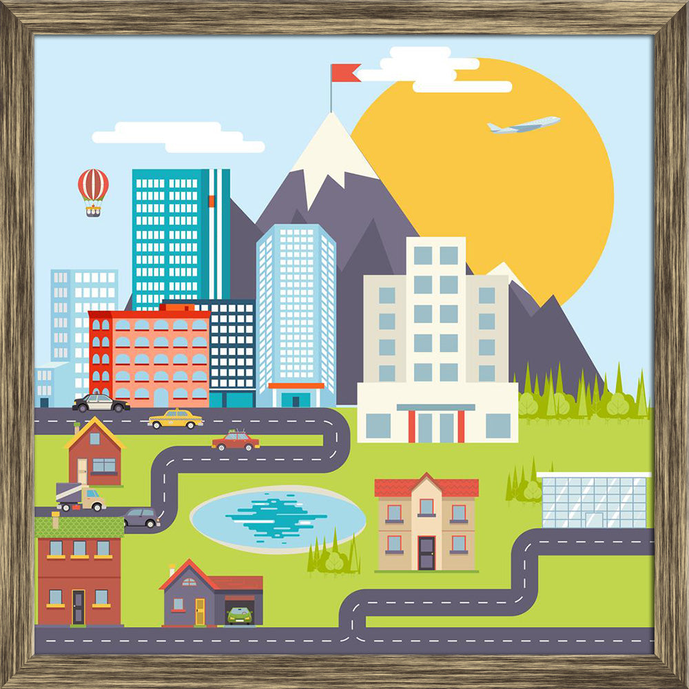 ArtzFolio Urban City Landscape Canvas Painting-Paintings Wooden Framing-AZ5006363ART_FR_RF_R-0-Image Code 5006363 Vishnu Image Folio Pvt Ltd, IC 5006363, ArtzFolio, Paintings Wooden Framing, Kids, Places, Digital Art, urban, city, landscape, canvas, painting, framed, print, wall, for, living, room, with, frame, poster, pitaara, box, large, size, drawing, art, split, big, office, reception, photography, of, panel, designer, decorative, amazonbasics, reprint, small, bedroom, on, scenery, real, estate, mountai