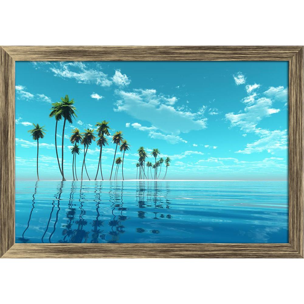 ArtzFolio Coconut Island At Turquoise Tropic Sea Canvas Painting-Paintings Wooden Framing-AZ5006365ART_FR_RF_R-0-Image Code 5006365 Vishnu Image Folio Pvt Ltd, IC 5006365, ArtzFolio, Paintings Wooden Framing, Landscapes, Photography, coconut, island, at, turquoise, tropic, sea, canvas, painting, framed, print, wall, for, living, room, with, frame, poster, pitaara, box, large, size, drawing, art, split, big, office, reception, of, kids, panel, designer, decorative, amazonbasics, reprint, small, bedroom, on, 