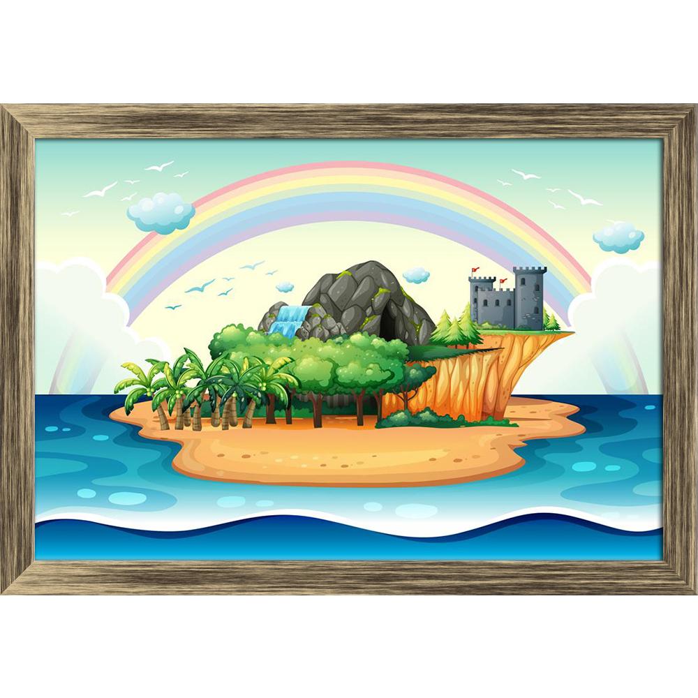 ArtzFolio Desert Island Canvas Painting-Paintings Wooden Framing-AZ5006374ART_FR_RF_R-0-Image Code 5006374 Vishnu Image Folio Pvt Ltd, IC 5006374, ArtzFolio, Paintings Wooden Framing, Kids, Landscapes, Digital Art, desert, island, canvas, painting, framed, print, wall, for, living, room, with, frame, poster, pitaara, box, large, size, drawing, art, split, big, office, reception, photography, of, panel, designer, decorative, amazonbasics, reprint, small, bedroom, on, scenery, illustration, painting, framed, 