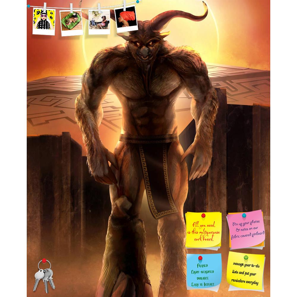 ArtzFolio Minotaur Printed Bulletin Board Notice Pin Board Soft Board | Frameless-Bulletin Boards Frameless-AZ5006375BLB_FL_RF_R-0-Image Code 5006375 Vishnu Image Folio Pvt Ltd, IC 5006375, ArtzFolio, Bulletin Boards Frameless, Fantasy, Fine Art Reprint, minotaur, printed, bulletin, board, notice, pin, soft, frameless, ancient, angry, animal, art, athletic, bull, cartoon, character, creature, drawing, evil, greek, horned, illustration, labyrinth, legend, monster, muscle, myth, mythology, religion, tale, the