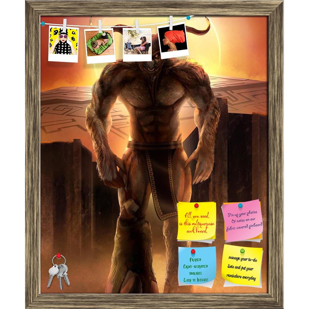 ArtzFolio Minotaur Printed Bulletin Board Notice Pin Board Soft Board | Framed-Bulletin Boards Framed-AZ5006375BLB_FR_RF_R-0-Image Code 5006375 Vishnu Image Folio Pvt Ltd, IC 5006375, ArtzFolio, Bulletin Boards Framed, Fantasy, Fine Art Reprint, minotaur, printed, bulletin, board, notice, pin, soft, framed, ancient, angry, animal, art, athletic, bull, cartoon, character, creature, drawing, evil, greek, horned, illustration, labyrinth, legend, monster, muscle, myth, mythology, religion, tale, theseus, white,