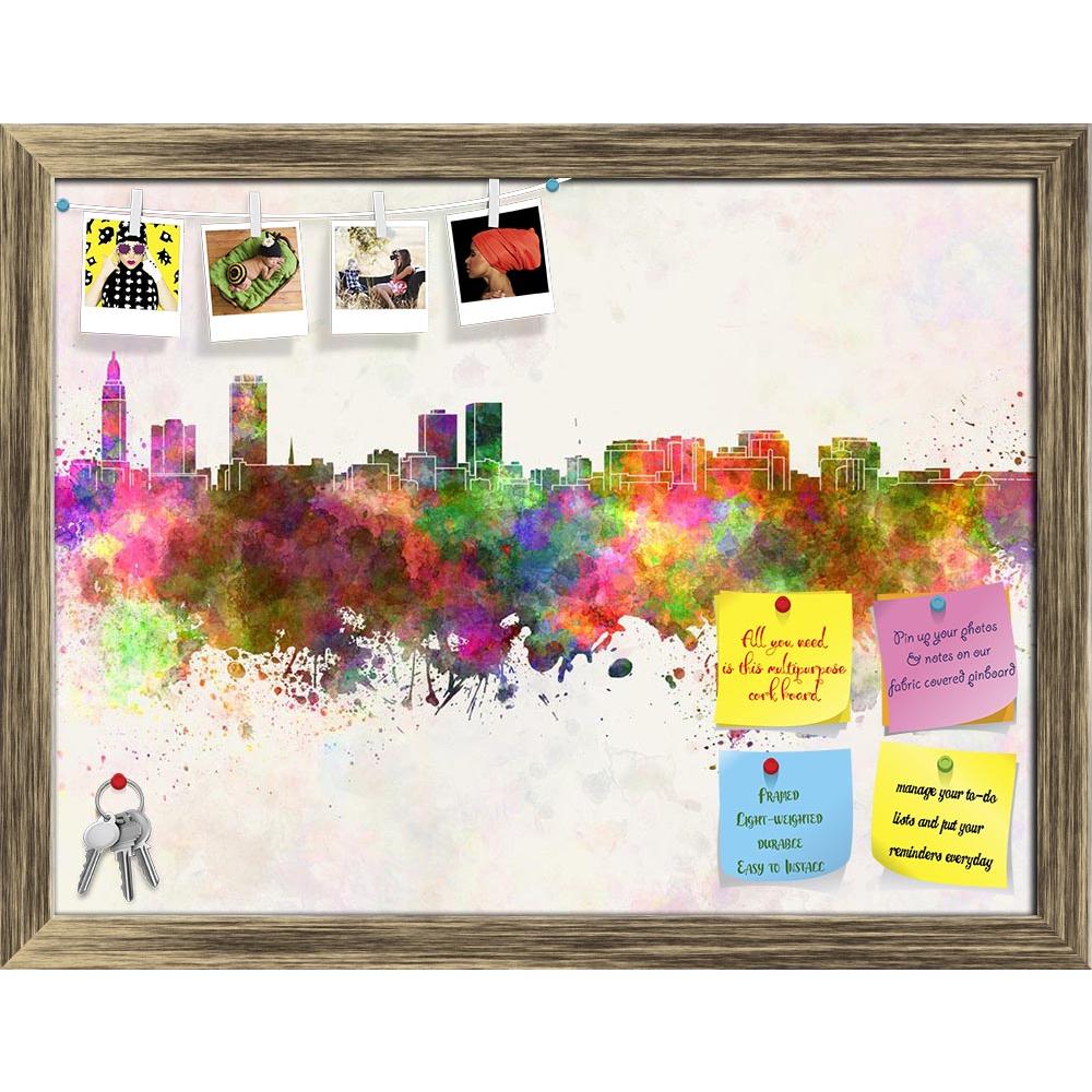 ArtzFolio Skyline of Baton Rouge, capital of Louisiana, USA Printed Bulletin Board Notice Pin Board Soft Board | Framed-Bulletin Boards Framed-AZ5006378BLB_FR_RF_R-0-Image Code 5006378 Vishnu Image Folio Pvt Ltd, IC 5006378, ArtzFolio, Bulletin Boards Framed, Places, Fine Art Reprint, skyline, of, baton, rouge, capital, louisiana, usa, printed, bulletin, board, notice, pin, soft, framed, united, states, north, america, watercolor, background, abstract, paint, color, splash, colorful, art, texture, grunge, p