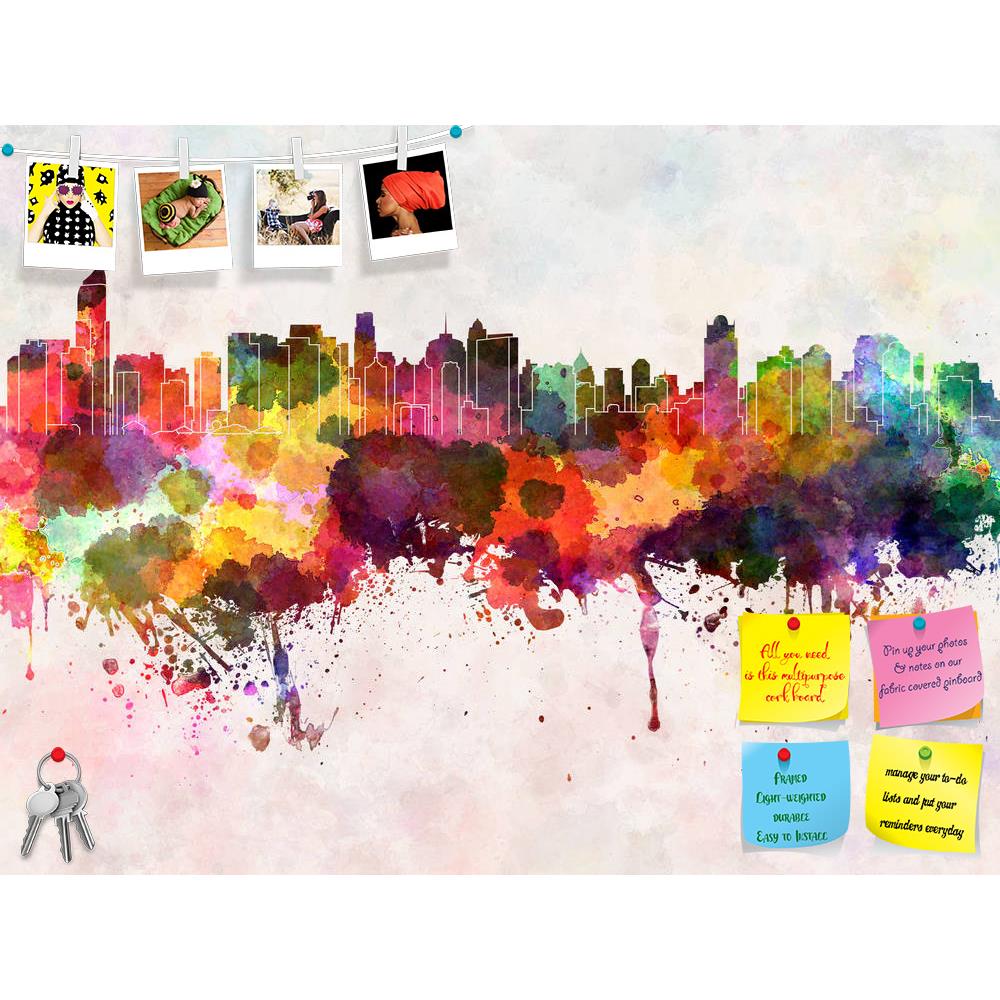 ArtzFolio Skyline of Jakarta, Capital of Indonesia Printed Bulletin Board Notice Pin Board Soft Board | Frameless-Bulletin Boards Frameless-AZ5006379BLB_FL_RF_R-0-Image Code 5006379 Vishnu Image Folio Pvt Ltd, IC 5006379, ArtzFolio, Bulletin Boards Frameless, Places, Fine Art Reprint, skyline, of, jakarta, capital, indonesia, printed, bulletin, board, notice, pin, soft, frameless, asia, watercolor, background, abstract, paint, color, splash, colorful, art, texture, grunge, paper, ink, illustration, bright, 