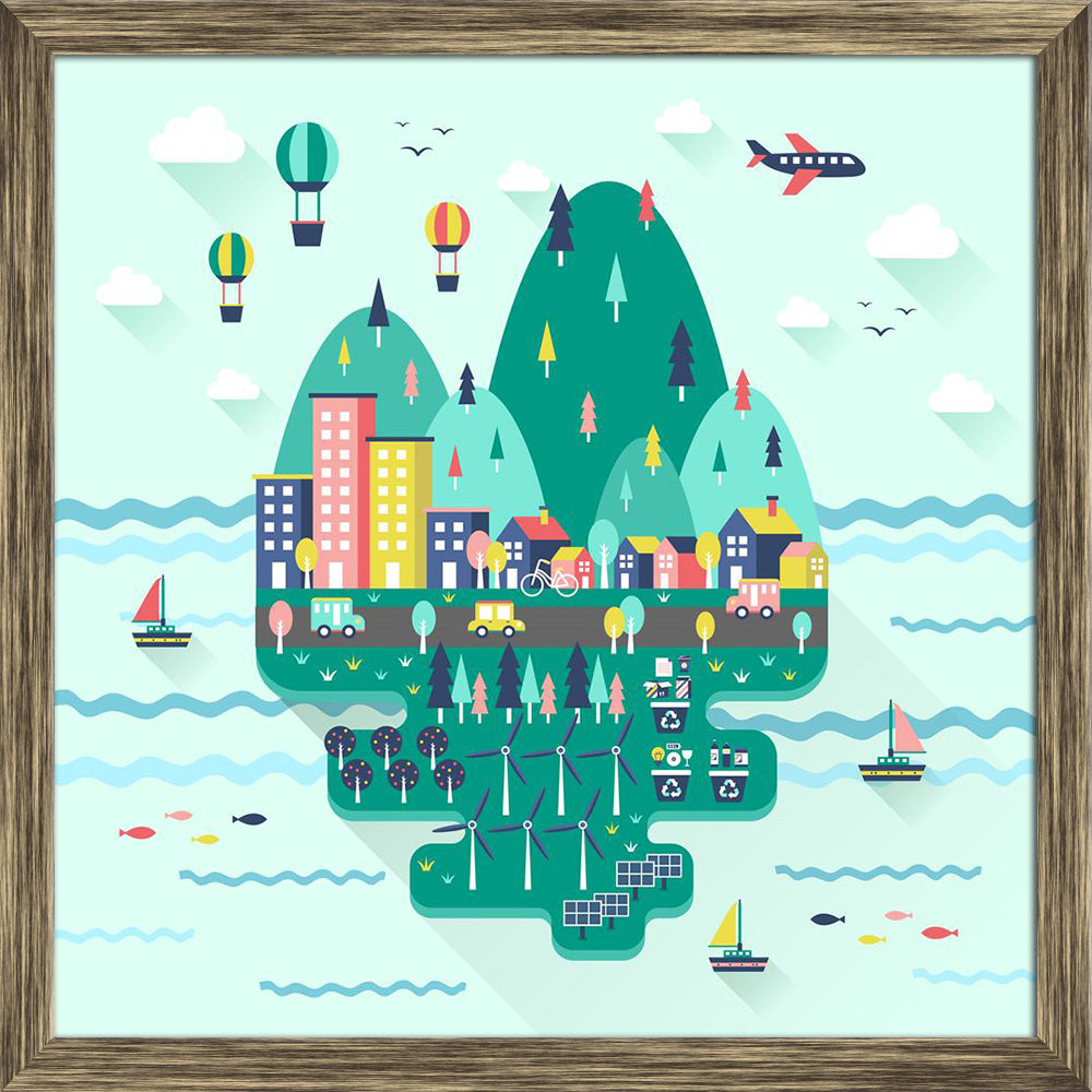 ArtzFolio Ecology Concept Graphic Over Blue Canvas Painting-Paintings Wooden Framing-AZ5006381ART_FR_RF_R-0-Image Code 5006381 Vishnu Image Folio Pvt Ltd, IC 5006381, ArtzFolio, Paintings Wooden Framing, Kids, Places, Digital Art, ecology, concept, graphic, over, blue, canvas, painting, framed, print, wall, for, living, room, with, frame, poster, pitaara, box, large, size, drawing, art, split, big, office, reception, photography, of, panel, designer, decorative, amazonbasics, reprint, small, bedroom, on, sc