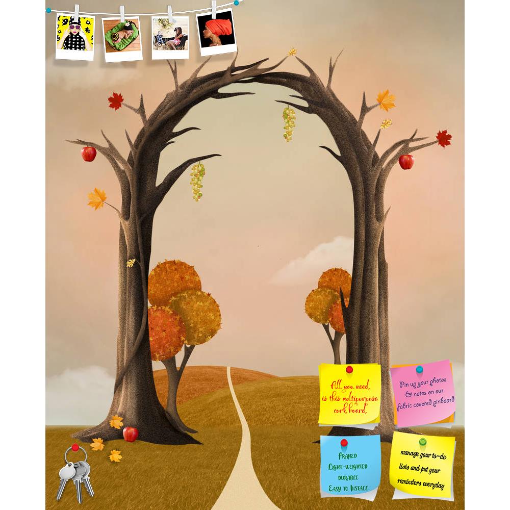 ArtzFolio Autumnal Landscape Printed Bulletin Board Notice Pin Board Soft Board | Frameless-Bulletin Boards Frameless-AZ5006382BLB_FL_RF_R-0-Image Code 5006382 Vishnu Image Folio Pvt Ltd, IC 5006382, ArtzFolio, Bulletin Boards Frameless, Conceptual, Kids, Digital Art, autumnal, landscape, printed, bulletin, board, notice, pin, soft, frameless, pin up board, push pin board, extra large cork board, big pin board, notice board, small bulletin board, cork board, wall notice board, giant cork board, bulletin boa