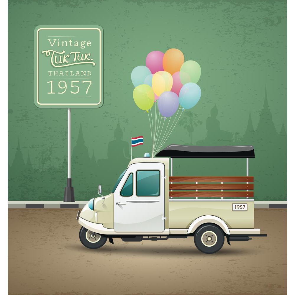 ArtzFolio Tricycle Tuk Tuk Motor in Ayutthaya, Thailand Peel & Stick Vinyl Wall Sticker-Laminated Wall Stickers-AZ5006385ART_UN_RF_R-0-Image Code 5006385 Vishnu Image Folio Pvt Ltd, IC 5006385, ArtzFolio, Laminated Wall Stickers, Automobiles, Kids, Digital Art, tricycle, tuk, motor, in, ayutthaya, thailand, peel, stick, vinyl, wall, sticker, for, bedroom, large, size, decal, drawing, room, living, decorative, big, waterproof, home, office, reception, pitaara, box, designer, prints, pvc, amazonbasics, washab