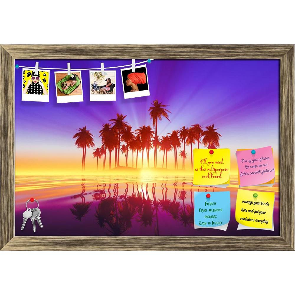 ArtzFolio Sun Rays Inside Coconut Palms Island Printed Bulletin Board Notice Pin Board Soft Board | Framed-Bulletin Boards Framed-AZ5006390BLB_FR_RF_R-0-Image Code 5006390 Vishnu Image Folio Pvt Ltd, IC 5006390, ArtzFolio, Bulletin Boards Framed, Landscapes, Photography, sun, rays, inside, coconut, palms, island, printed, bulletin, board, notice, pin, soft, framed, islands, beaches, cloud, purple, violet, corona, leisure, day, night, caribbean, maui, fiji, thailand, hawaii, sunset, sunrise, coconuts, palm, 