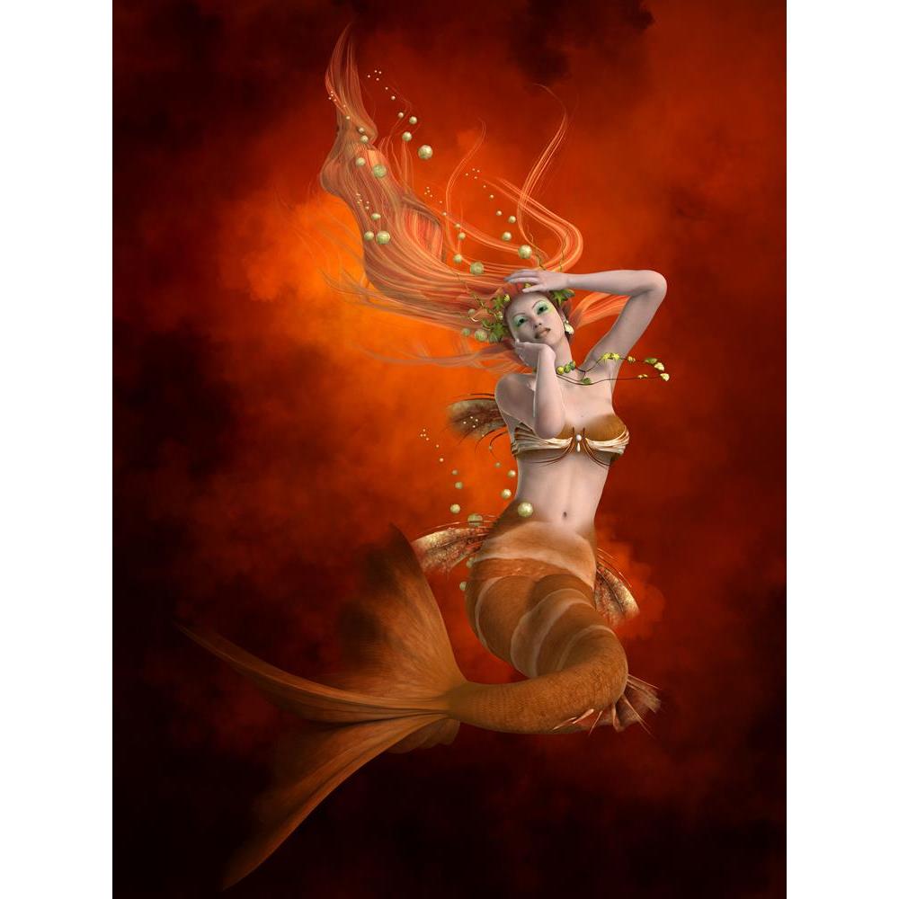 ArtzFolio Mermaid in Red Canvas Painting-Paintings MDF Framing-AZ5006392ART_UN_RF_R-0-Image Code 5006392 Vishnu Image Folio Pvt Ltd, IC 5006392, ArtzFolio, Paintings MDF Framing, Fantasy, Figurative, Digital Art, mermaid, in, red, canvas, painting, framed, print, wall, for, living, room, with, frame, poster, pitaara, box, large, size, drawing, art, split, big, office, reception, photography, of, kids, panel, designer, decorative, amazonbasics, reprint, small, bedroom, on, scenery, woman, girl, creature, aqu