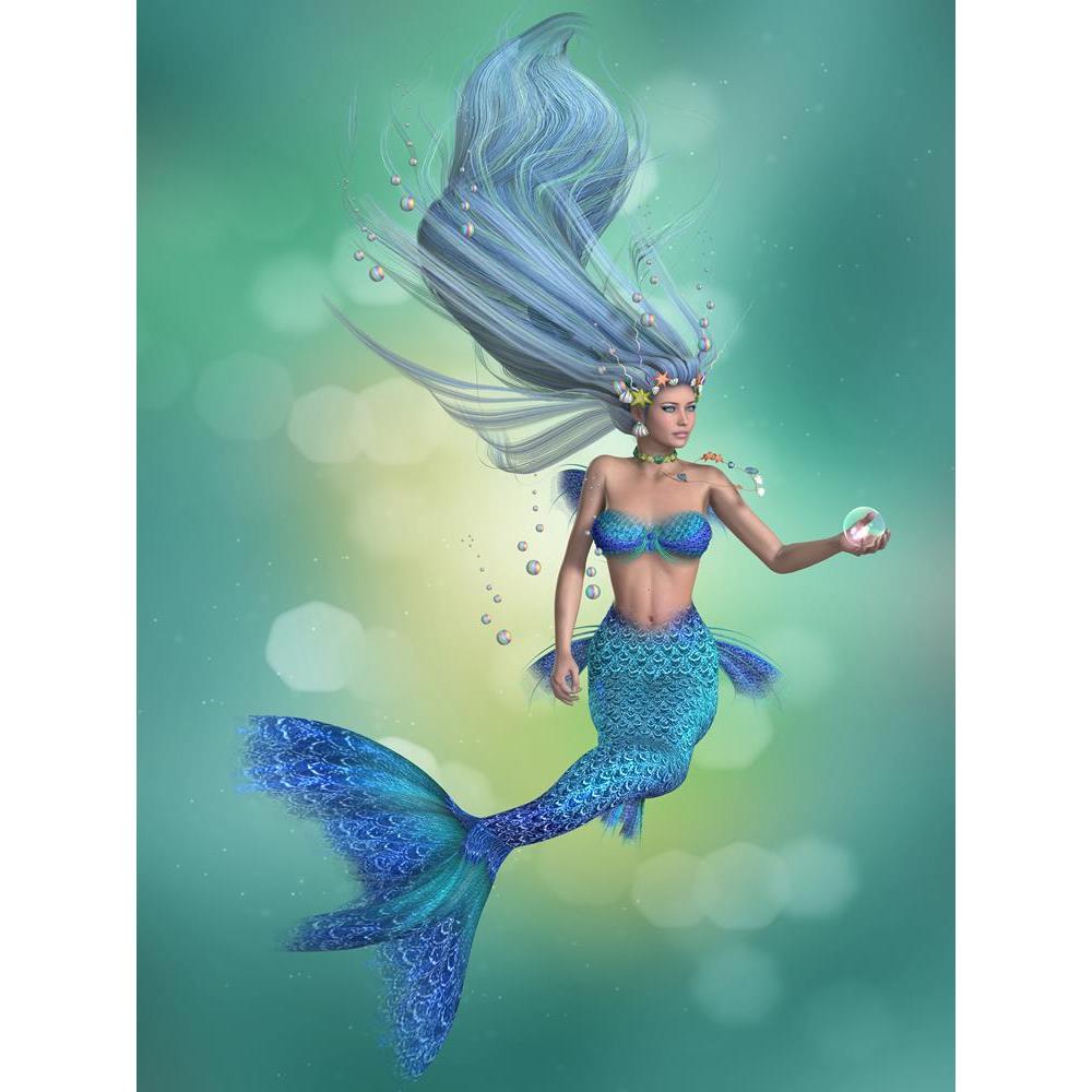 ArtzFolio Mermaid in Blue Peel & Stick Vinyl Wall Sticker-Laminated Wall Stickers-AZ5006393ART_UN_RF_R-0-Image Code 5006393 Vishnu Image Folio Pvt Ltd, IC 5006393, ArtzFolio, Laminated Wall Stickers, Fantasy, Figurative, Digital Art, mermaid, in, blue, peel, stick, vinyl, wall, sticker, for, bedroom, large, size, decal, drawing, room, living, decorative, big, waterproof, home, office, reception, pitaara, box, designer, prints, kids, pvc, amazonbasics, washable, abstract, self, adhesive, imported, small, dec