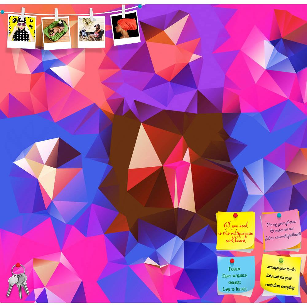 ArtzFolio Multicolor Triangle Geometric Mosaic Printed Bulletin Board Notice Pin Board Soft Board | Frameless-Bulletin Boards Frameless-AZ5006402BLB_FL_RF_R-0-Image Code 5006402 Vishnu Image Folio Pvt Ltd, IC 5006402, ArtzFolio, Bulletin Boards Frameless, Abstract, Digital Art, multicolor, triangle, geometric, mosaic, printed, bulletin, board, notice, pin, soft, frameless, background, bright, lines., pattern, crystal, shapes., banner., pin up board, push pin board, extra large cork board, big pin board, not
