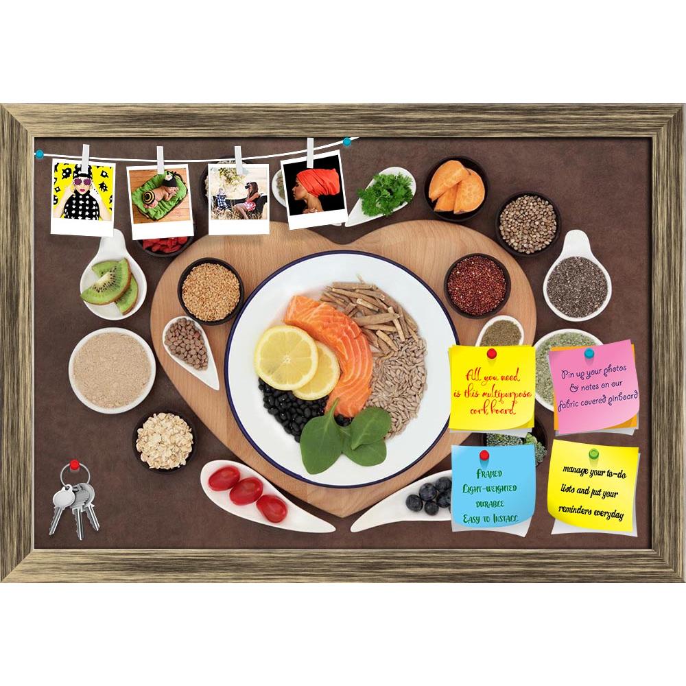 ArtzFolio Heart Shaped Food Selection Display D1 Printed Bulletin Board Notice Pin Board Soft Board | Framed-Bulletin Boards Framed-AZ5006408BLB_FR_RF_R-0-Image Code 5006408 Vishnu Image Folio Pvt Ltd, IC 5006408, ArtzFolio, Bulletin Boards Framed, Food & Beverage, Photography, heart, shaped, food, selection, display, d1, printed, bulletin, board, notice, pin, soft, framed, health, superfood, super, healthy, lifestyle, protein, powder, nutrition, nutritious, nutrient, natural, large, sampler, collection, no