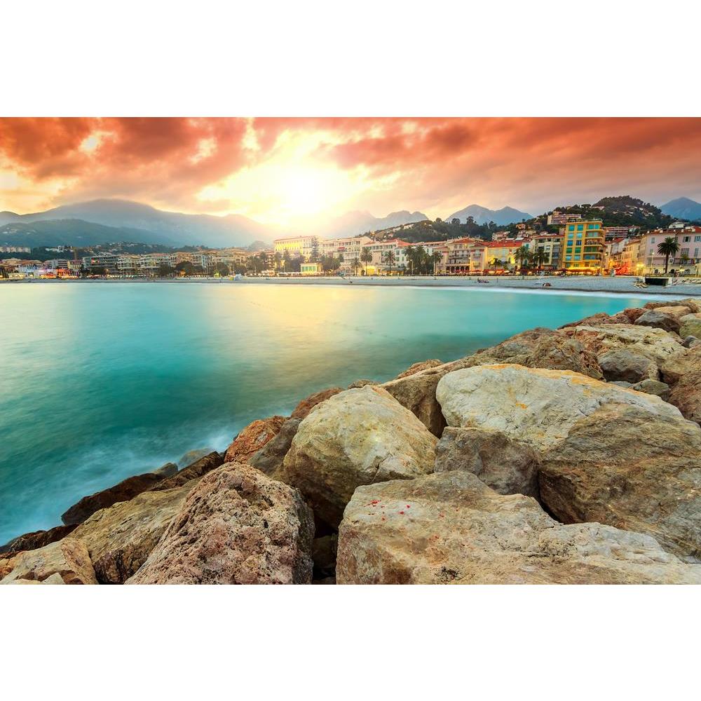 ArtzFolio Majestic Sunset on the Beach, Cote D'Azur, France Canvas Painting-Paintings MDF Framing-AZ5006412ART_UN_RF_R-0-Image Code 5006412 Vishnu Image Folio Pvt Ltd, IC 5006412, ArtzFolio, Paintings MDF Framing, Landscapes, Places, Photography, majestic, sunset, on, the, beach, cote, d'azur, france, canvas, painting, framed, print, wall, for, living, room, with, frame, poster, pitaara, box, large, size, drawing, art, split, big, office, reception, of, kids, panel, designer, decorative, amazonbasics, repri