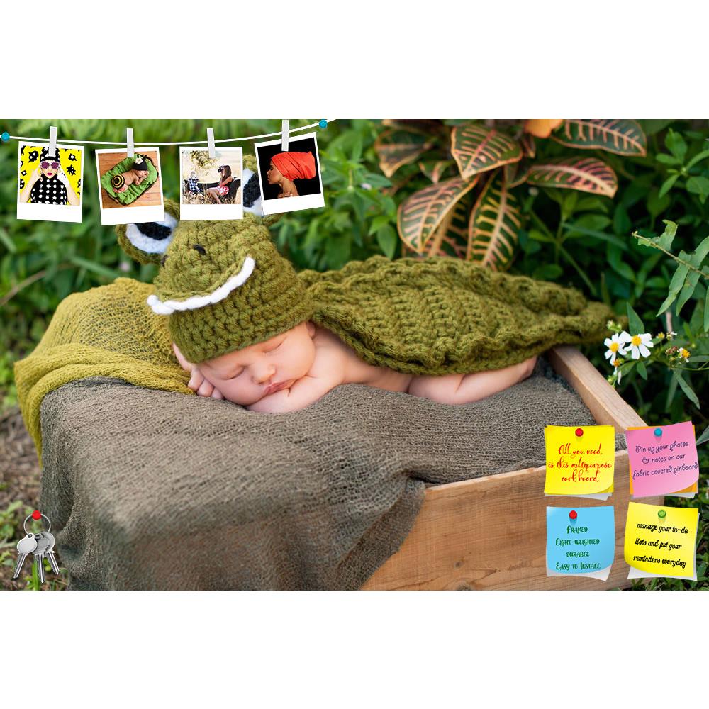 ArtzFolio Portrait of a Newborn Baby Boy D6 Printed Bulletin Board Notice Pin Board Soft Board | Frameless-Bulletin Boards Frameless-AZ5006413BLB_FL_RF_R-0-Image Code 5006413 Vishnu Image Folio Pvt Ltd, IC 5006413, ArtzFolio, Bulletin Boards Frameless, Kids, Photography, portrait, of, a, newborn, baby, boy, d6, printed, bulletin, board, notice, pin, soft, frameless, alligator, gator, costume, infant, male, person, cute, adorable, sleep, sleeping, nap, napping, innocence, innocent, little, tiny, pure, purity